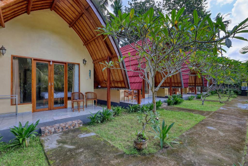 Zahrada ubytování Maharga Bungalows