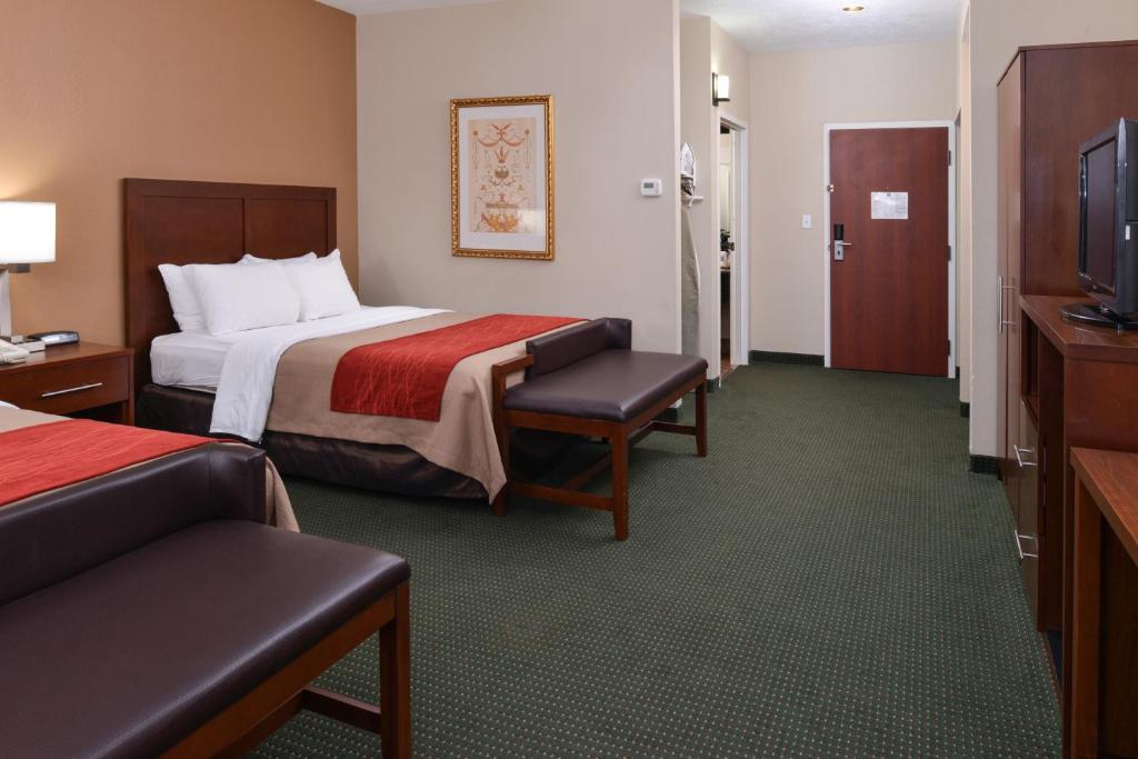 Quality Inn Draper near Salt Lake City - Queen Room Met Twee Queensize Bedden - Niet -roken