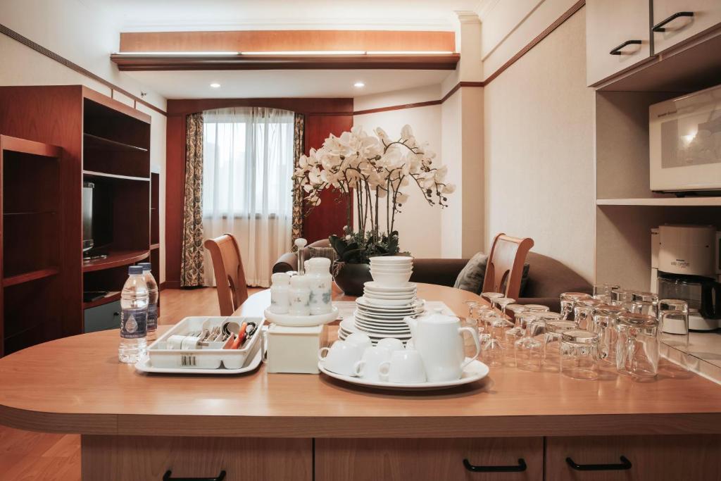 Fotografia z galérie ubytovania Beijing Lido Serviced Residence Fangyuan West Road Branch v Pekingu