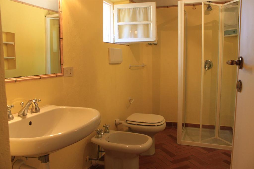 Koupelna v ubytování Residenza La Limonaia