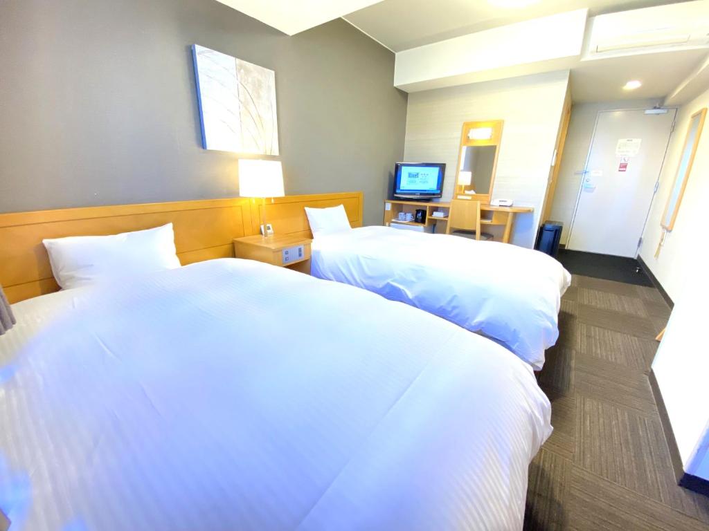 Hotel Route-Inn Hon Hachinohe Ekimae - Camera Doppia - Fumatori