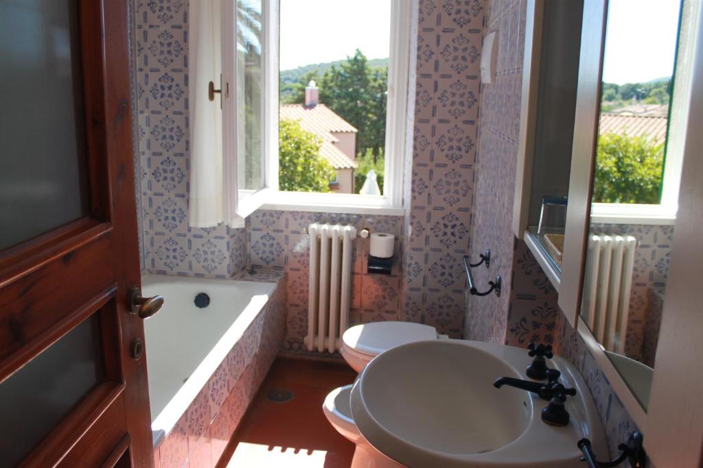 Koupelna v ubytování Residenza La Limonaia
