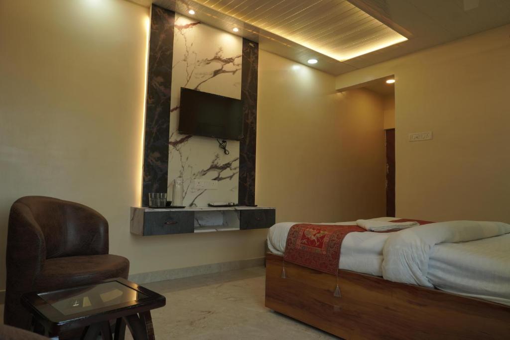 TV a/nebo společenská místnost v ubytování Classy5 Guest House
