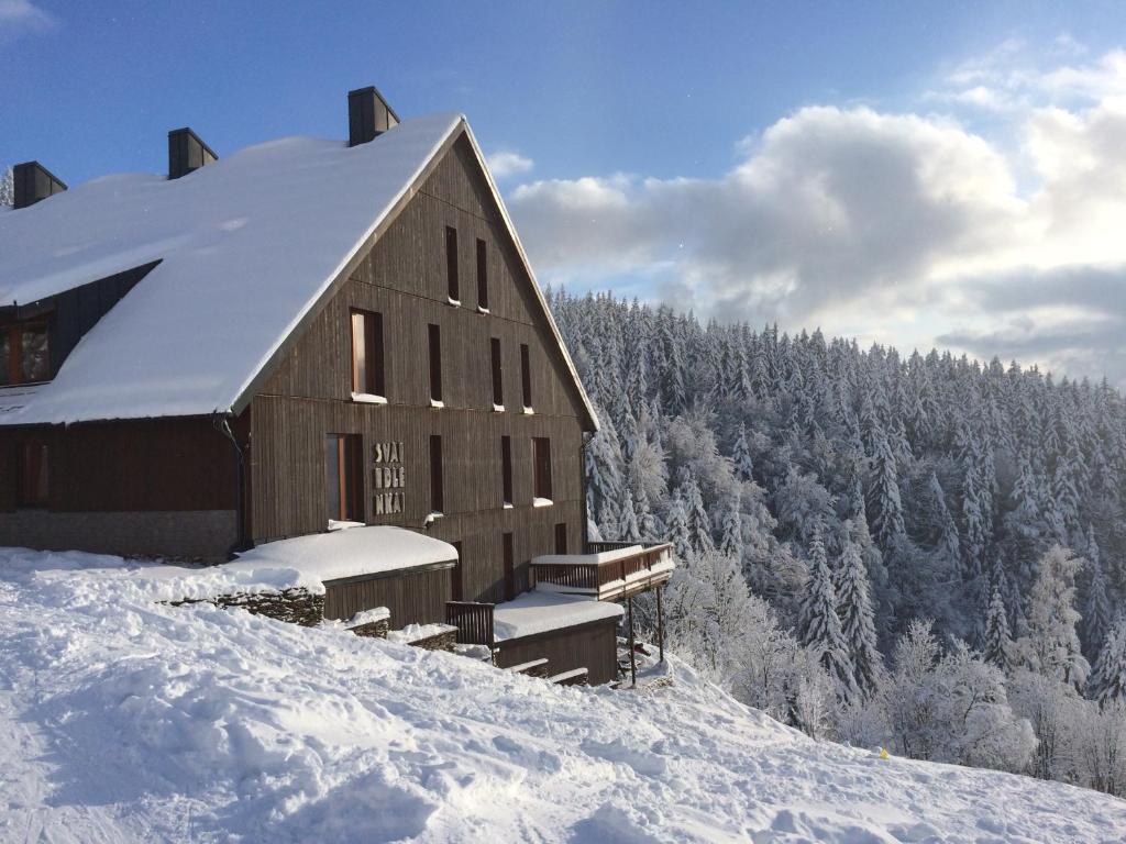 Apartmány Chata Švadlenka v zimě