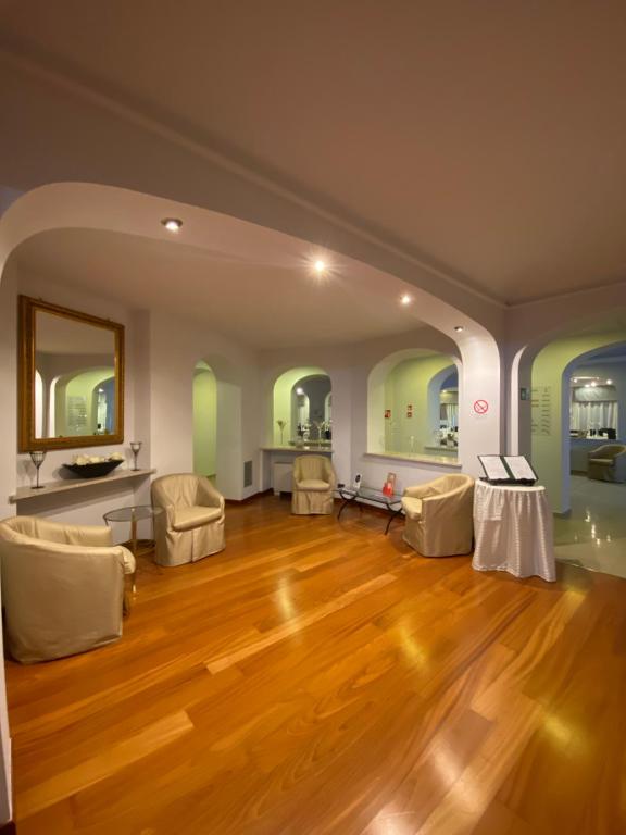 Posezení v ubytování Green Hotel