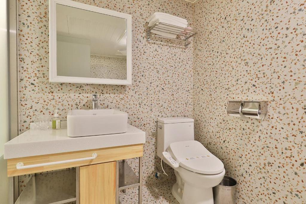 Koupelna v ubytování Daegu February Hotel DongdaeguStation