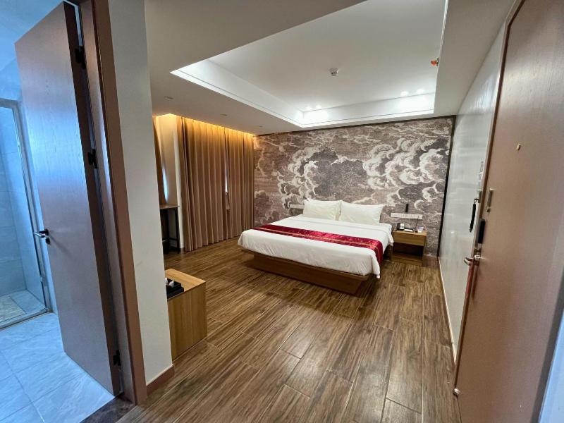 Postel nebo postele na pokoji v ubytování L' Asuncion Hotel