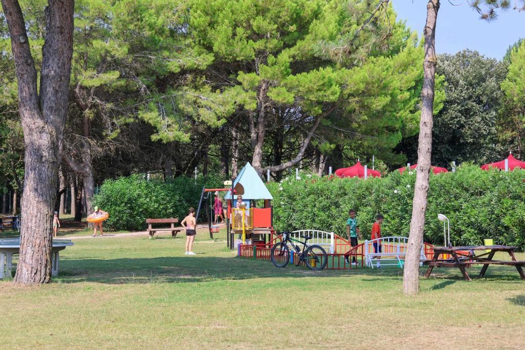 Zahrada ubytování Il Tridente Camping Village