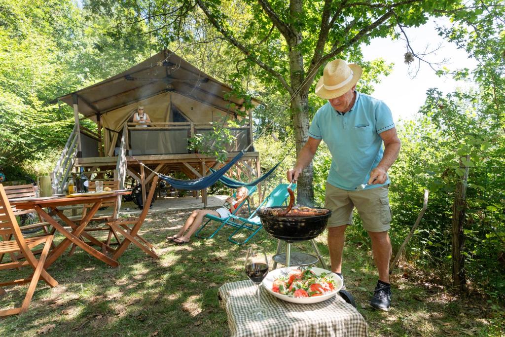 Hosté ubytování Camping la Source