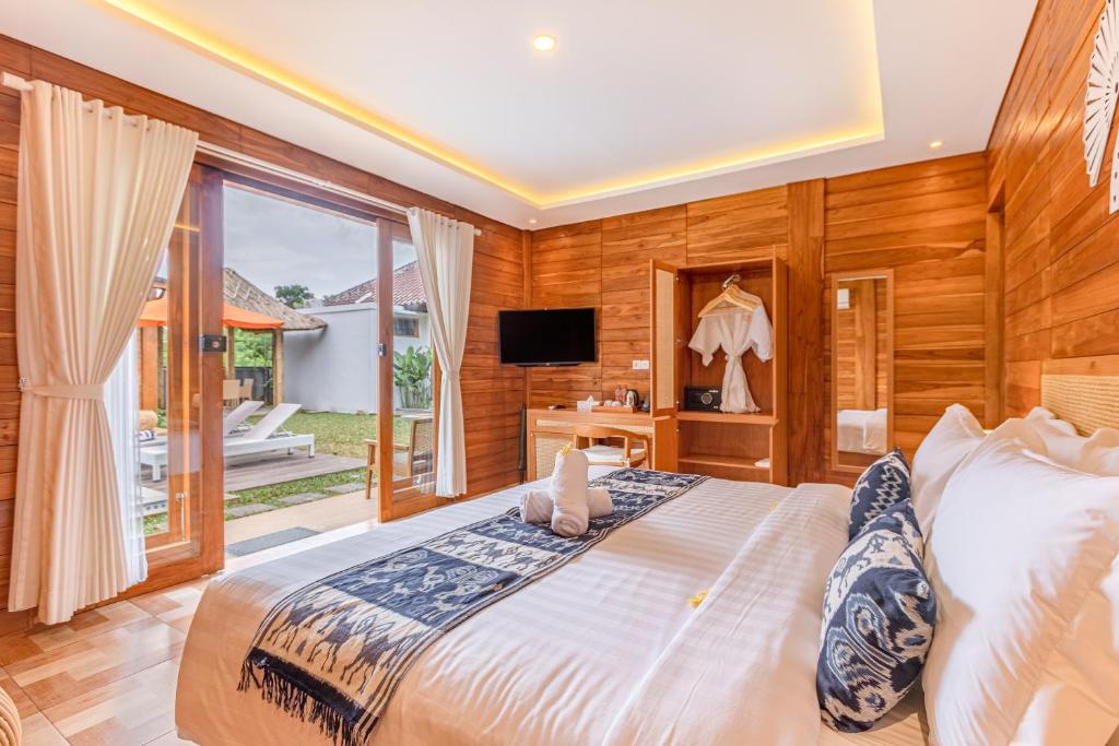 Postel nebo postele na pokoji v ubytování Kubu GWK Resort