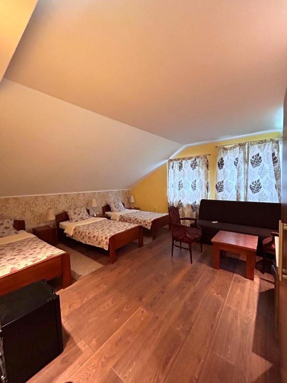 Postel nebo postele na pokoji v ubytování Rooms SQUARE Belgrade