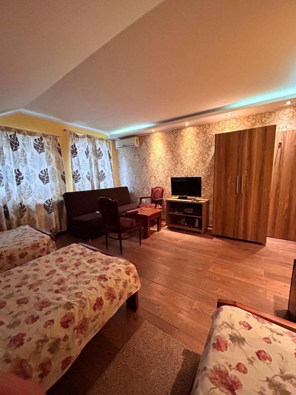 Postel nebo postele na pokoji v ubytování Rooms SQUARE Belgrade