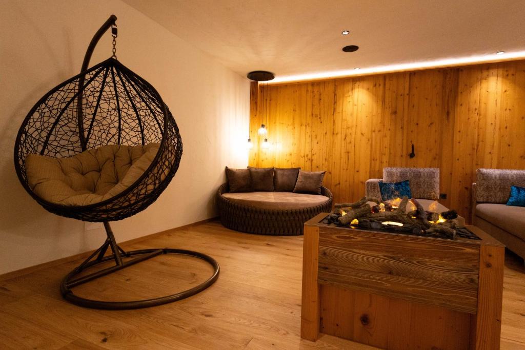 Postel nebo postele na pokoji v ubytování Apartments Hubertushof