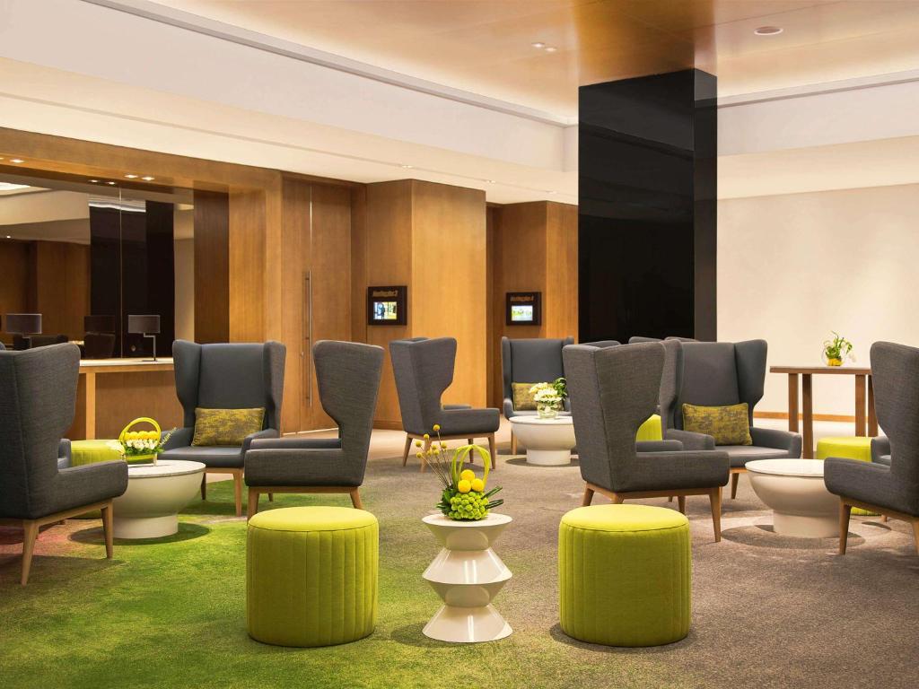 Posezení v ubytování Novotel Muscat Airport