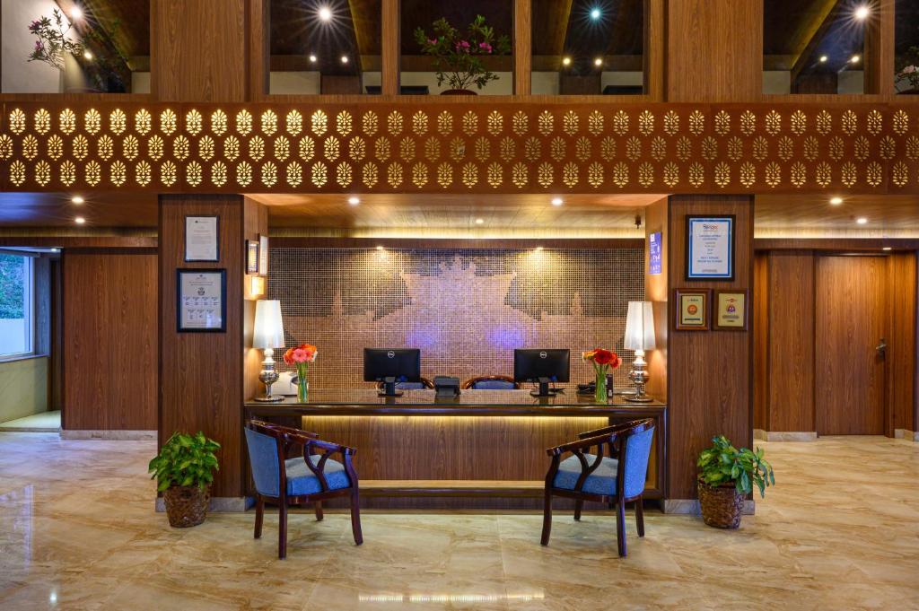 Vstupní hala nebo recepce v ubytování Sinclairs Retreat Kalimpong