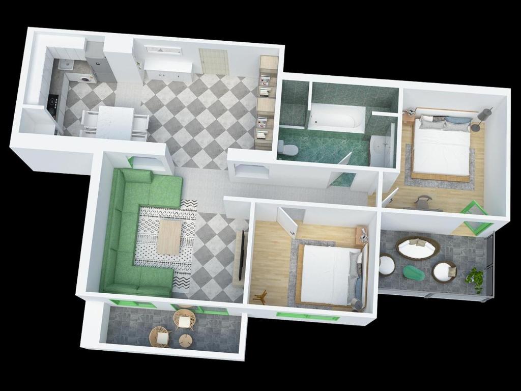 Fotografie z fotogalerie ubytování Luxueux appartement avec vue mer & piscine v destinaci Martil