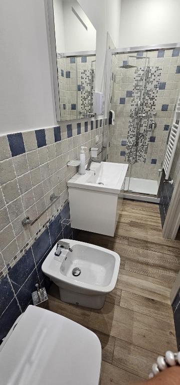 Koupelna v ubytování B&b A Due Passi Dal Sole