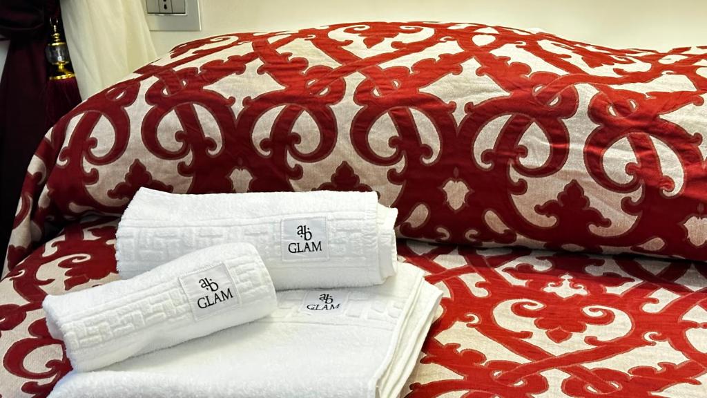 Posteľ alebo postele v izbe v ubytovaní AB Suite Bohèmien B&B