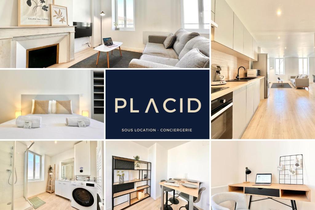 Postel nebo postele na pokoji v ubytování Le Reflet Doré - Familial - Spacieux - Central