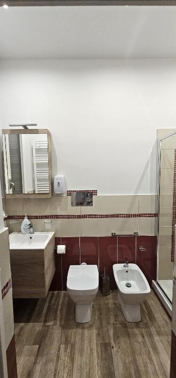 Koupelna v ubytování B&b A Due Passi Dal Sole