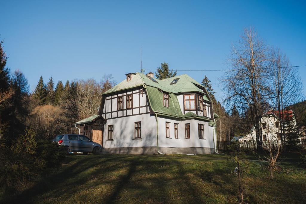 Budova, kde se penzion nachází