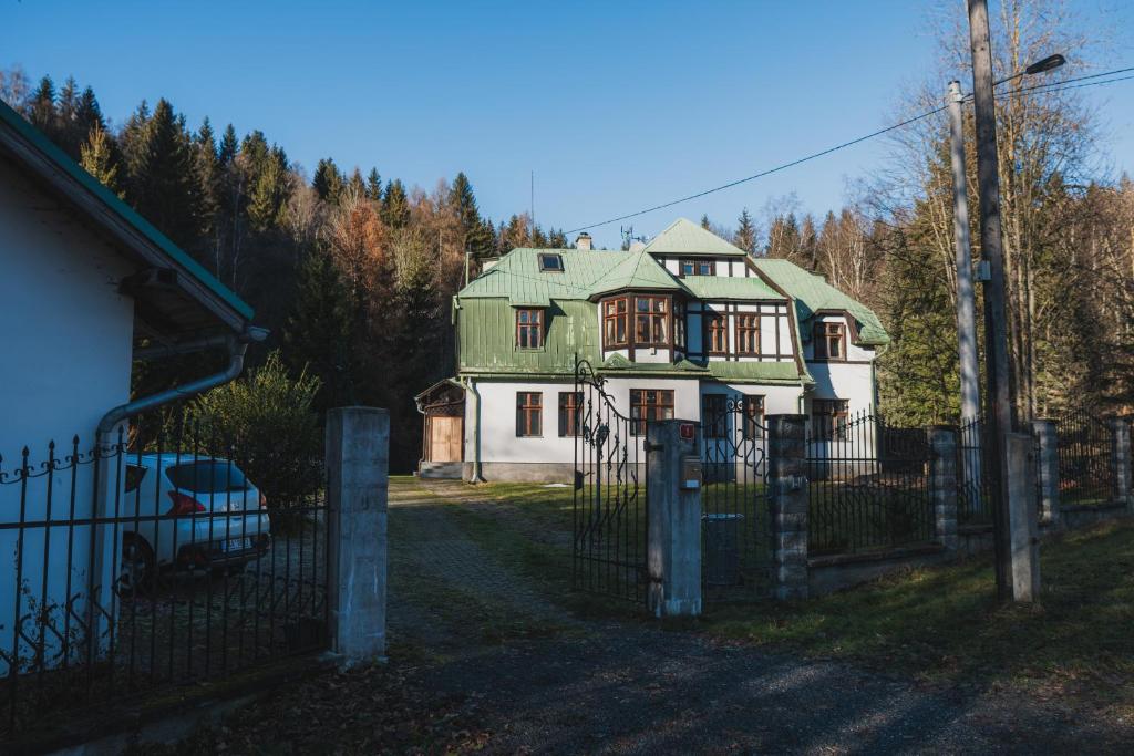 Budova, kde se penzion nachází