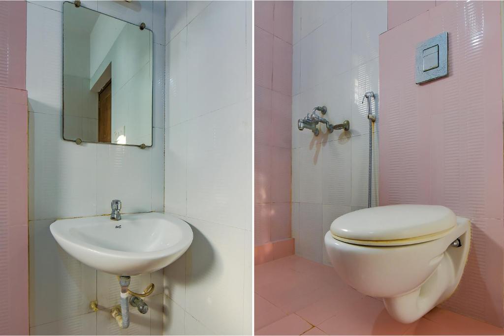 Koupelna v ubytování FabHotel Capital Casa