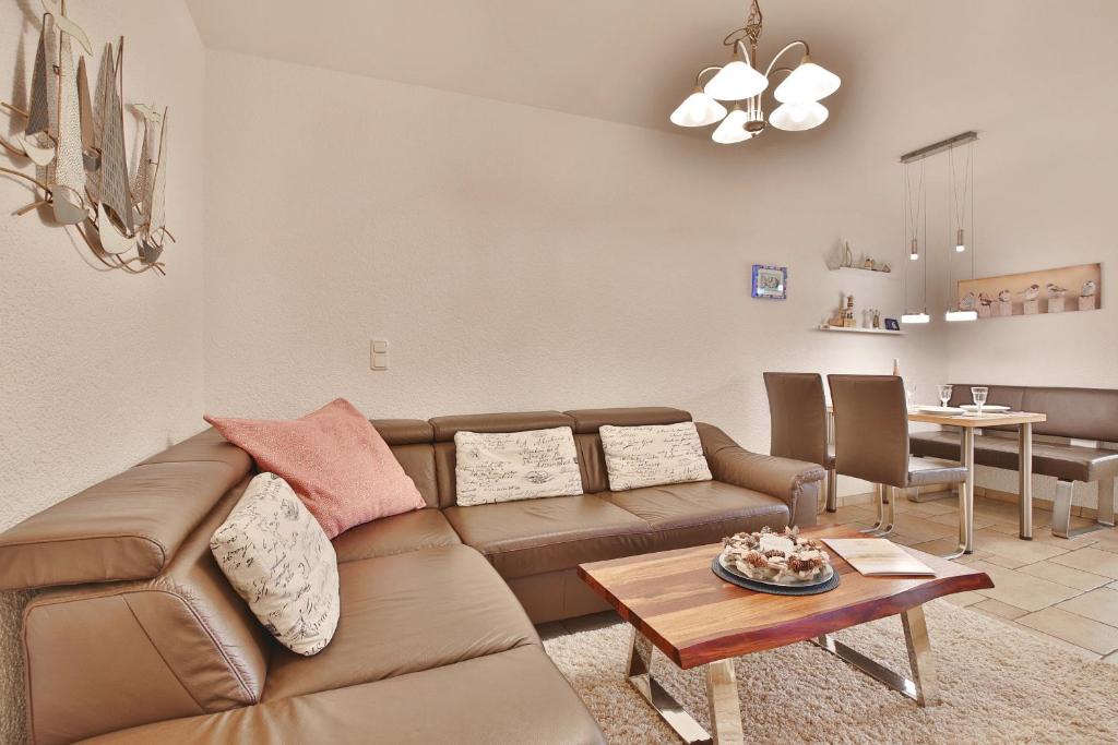 Χώρος καθιστικού στο Residenz Ostseestrand Appartement 6