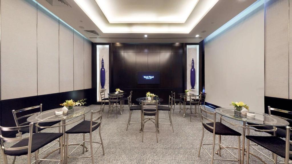 Posezení v ubytování Dusit Thani LakeView Cairo