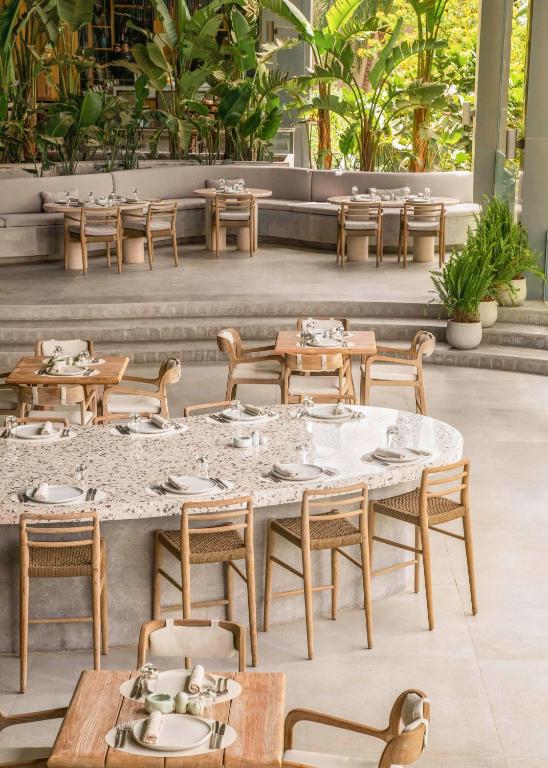 Restaurace v ubytování Dusit Thani LakeView Cairo