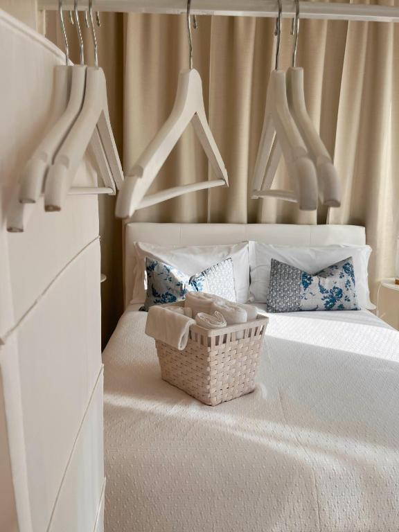 Postel nebo postele na pokoji v ubytování Regina Margherita B&B