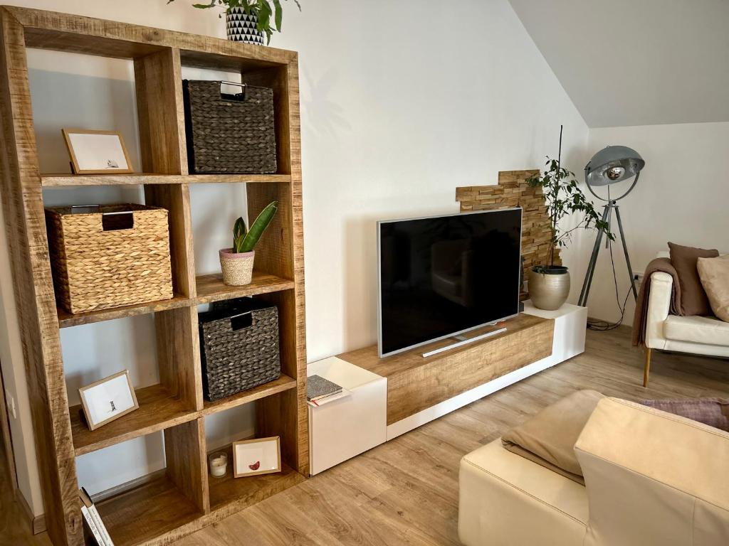 TV a/nebo společenská místnost v ubytování Garden House
