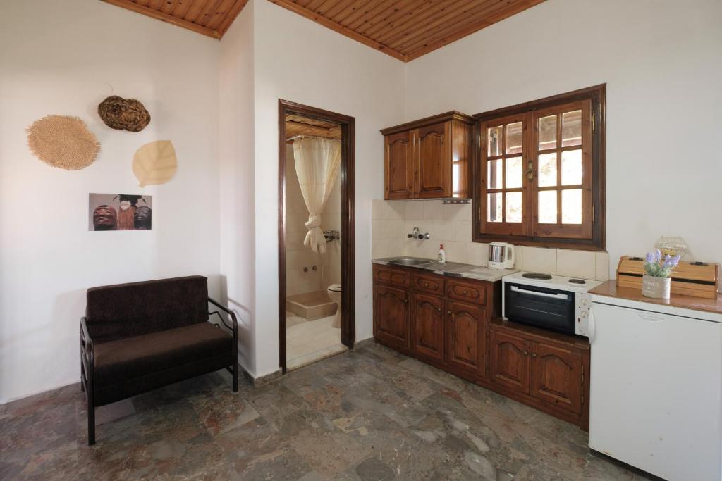 Kuchyň nebo kuchyňský kout v ubytování SERENGETI NAP comfy rooms