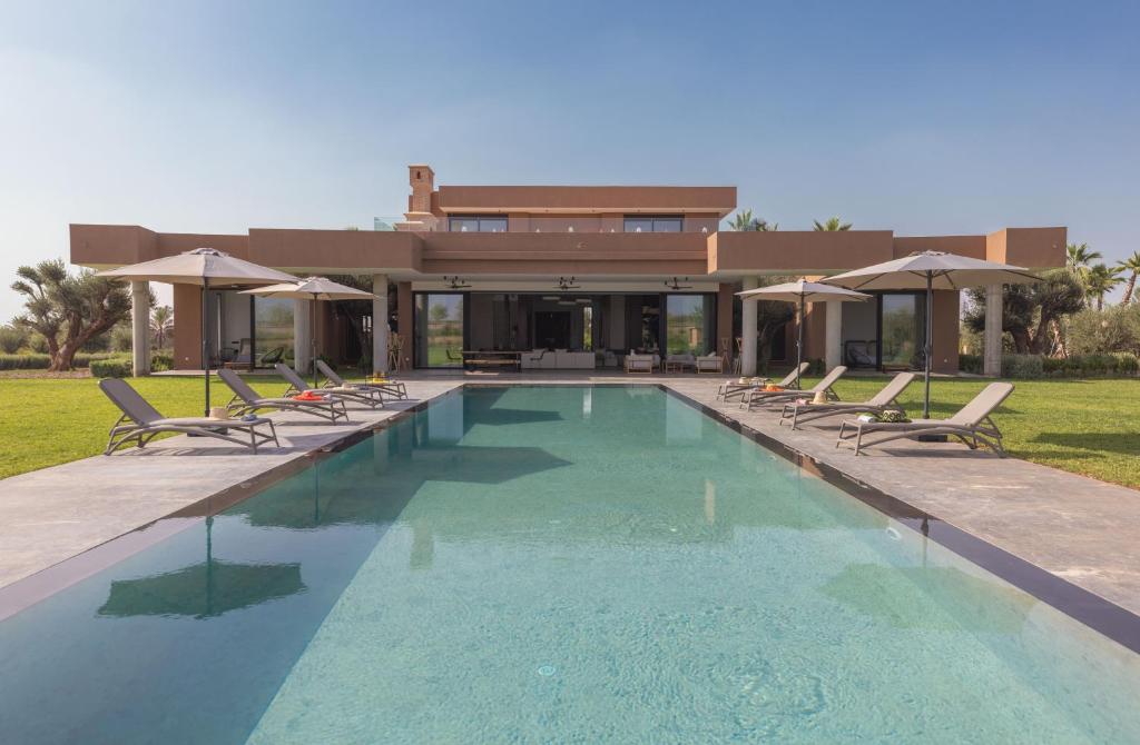 Πισίνα στο ή κοντά στο Villa Dar Tillili Marrakech