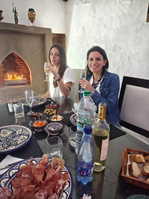 Nápoje v ubytování Riad Gloria