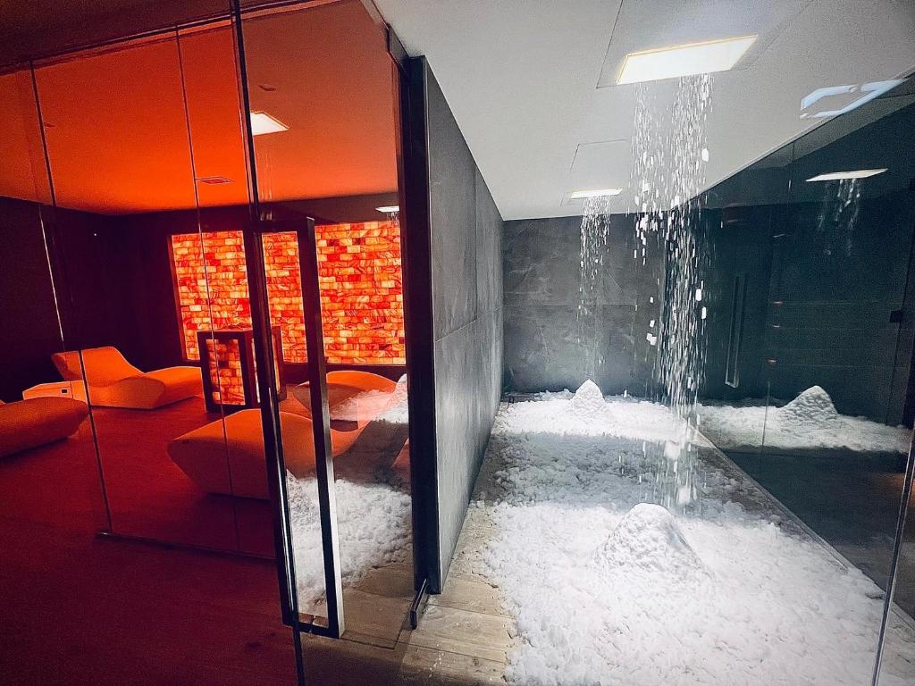 Posezení v ubytování Hotel Lemi