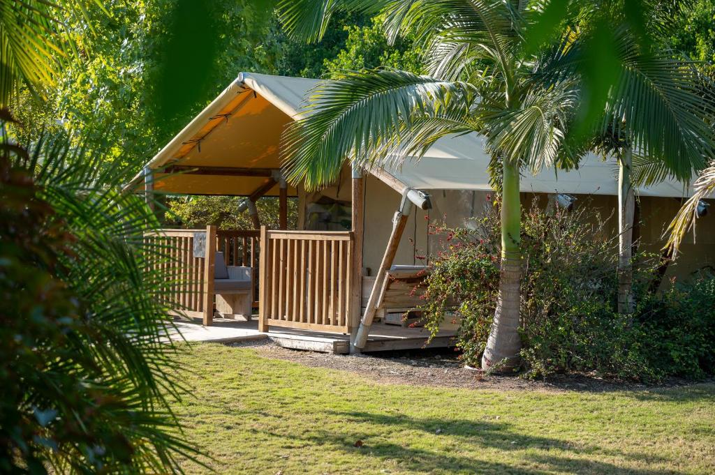 Zahrada ubytování Layla Glamping