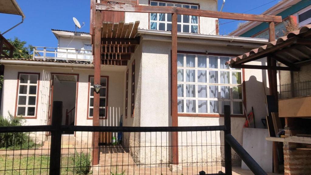 Balkón nebo terasa v ubytování Casa caleta horcon