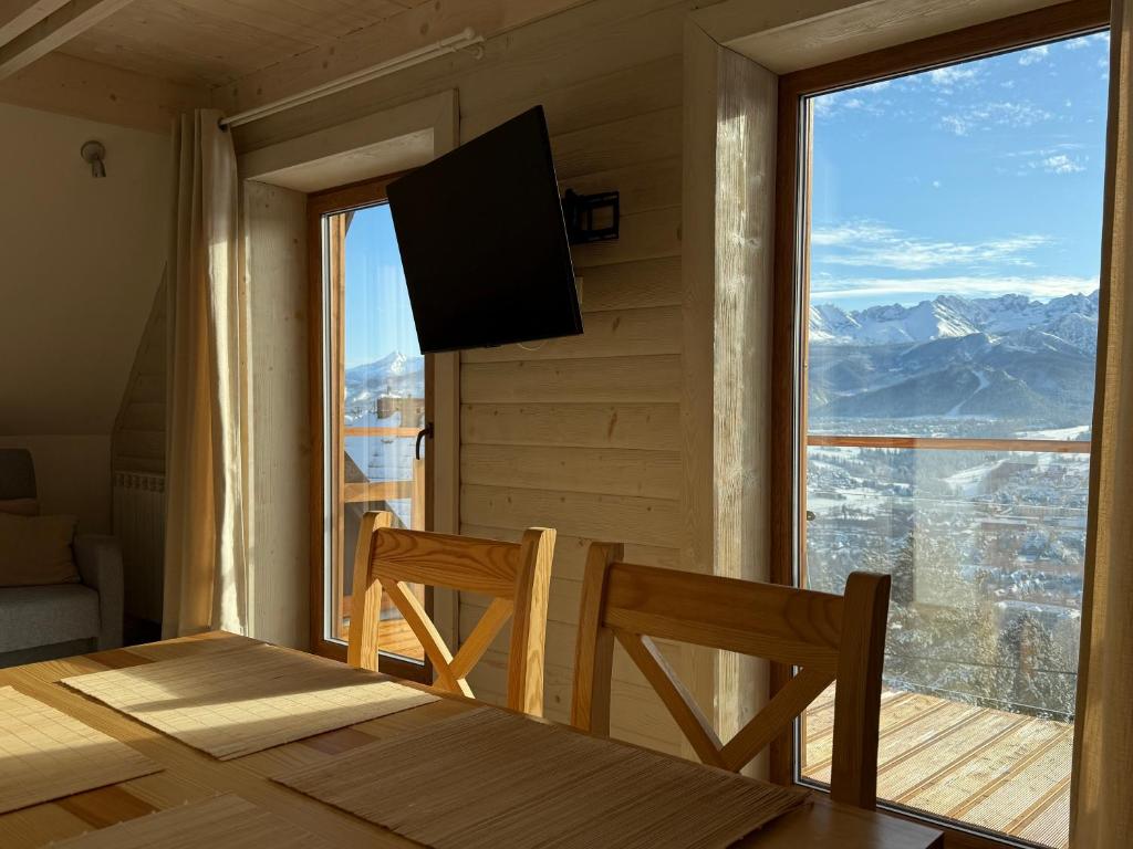 Üldine mäevaade või majutusasutusest Widok Apartamenty Zakopane pildistatud vaade