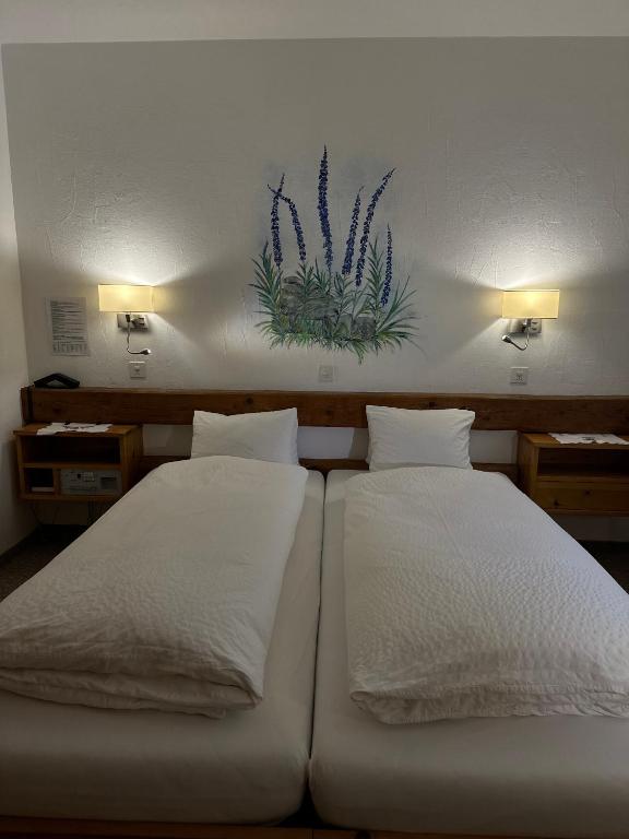Postel nebo postele na pokoji v ubytování Hotel Acla Filli
