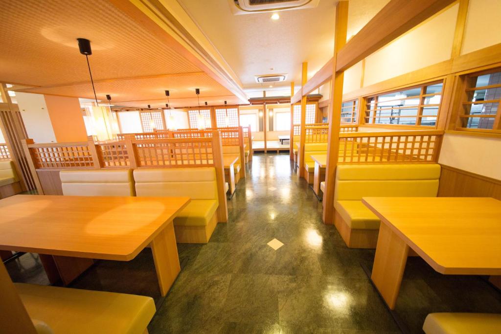 Restaurace v ubytování Seaside Hotel Taimaru Kaigetsu