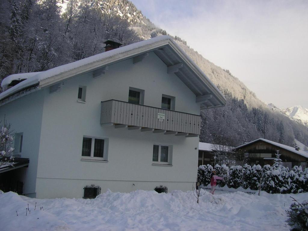 Haus Can v zimě