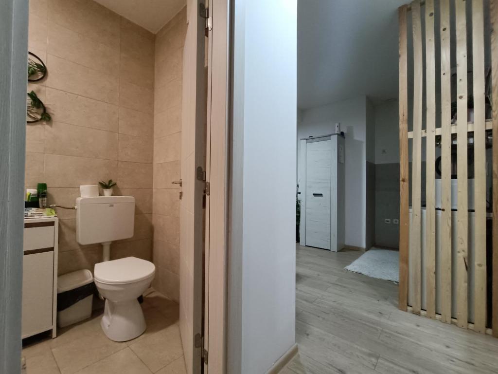 Koupelna v ubytování Apartmani S - DSN