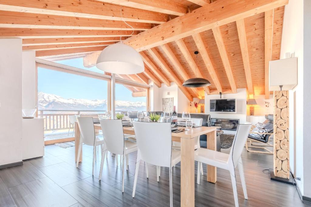 Kuchyň nebo kuchyňský kout v ubytování Ski Paradise MOUNTAIN & LUXE apartments