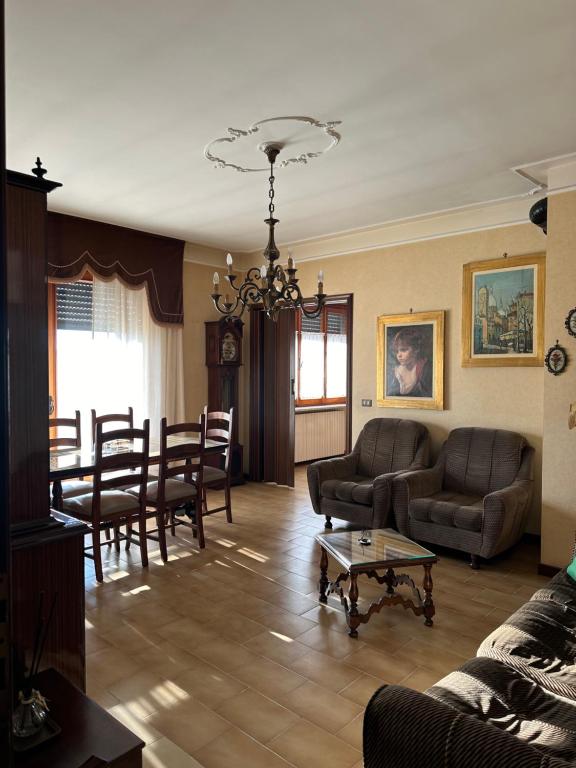 Posezení v ubytování Casa di Martina
