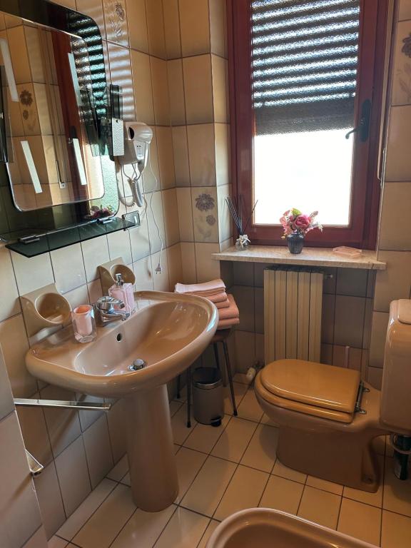 Koupelna v ubytování Casa di Martina