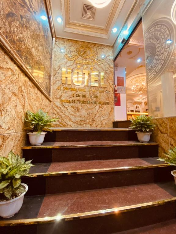 Vstupní hala nebo recepce v ubytování Nam Cường X Hotel