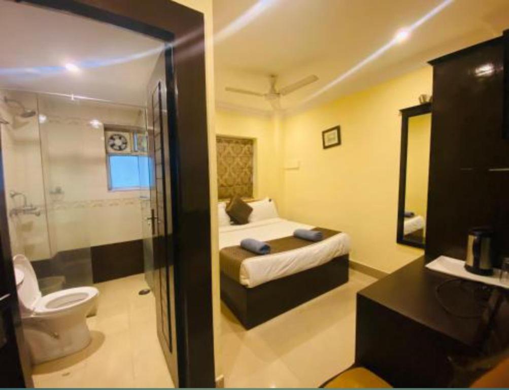 Koupelna v ubytování The Reo Lodge, Haridwar