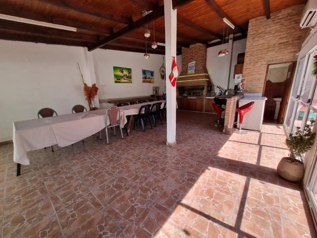 Restaurace v ubytování La matiti amarilla
