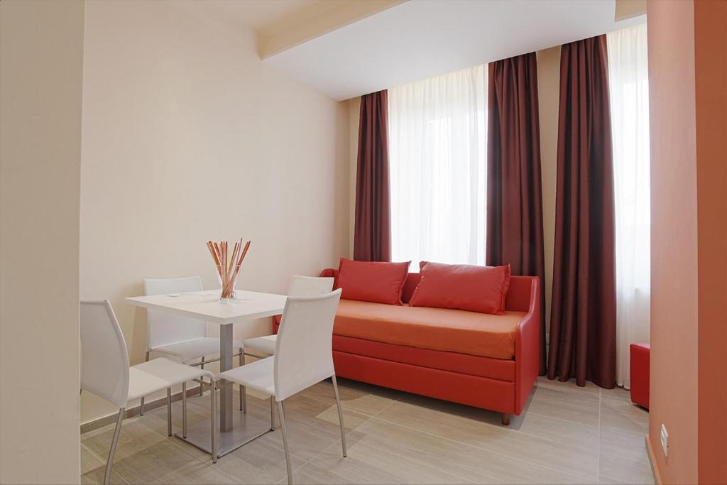 Posezení v ubytování Hotel Agrigento Home